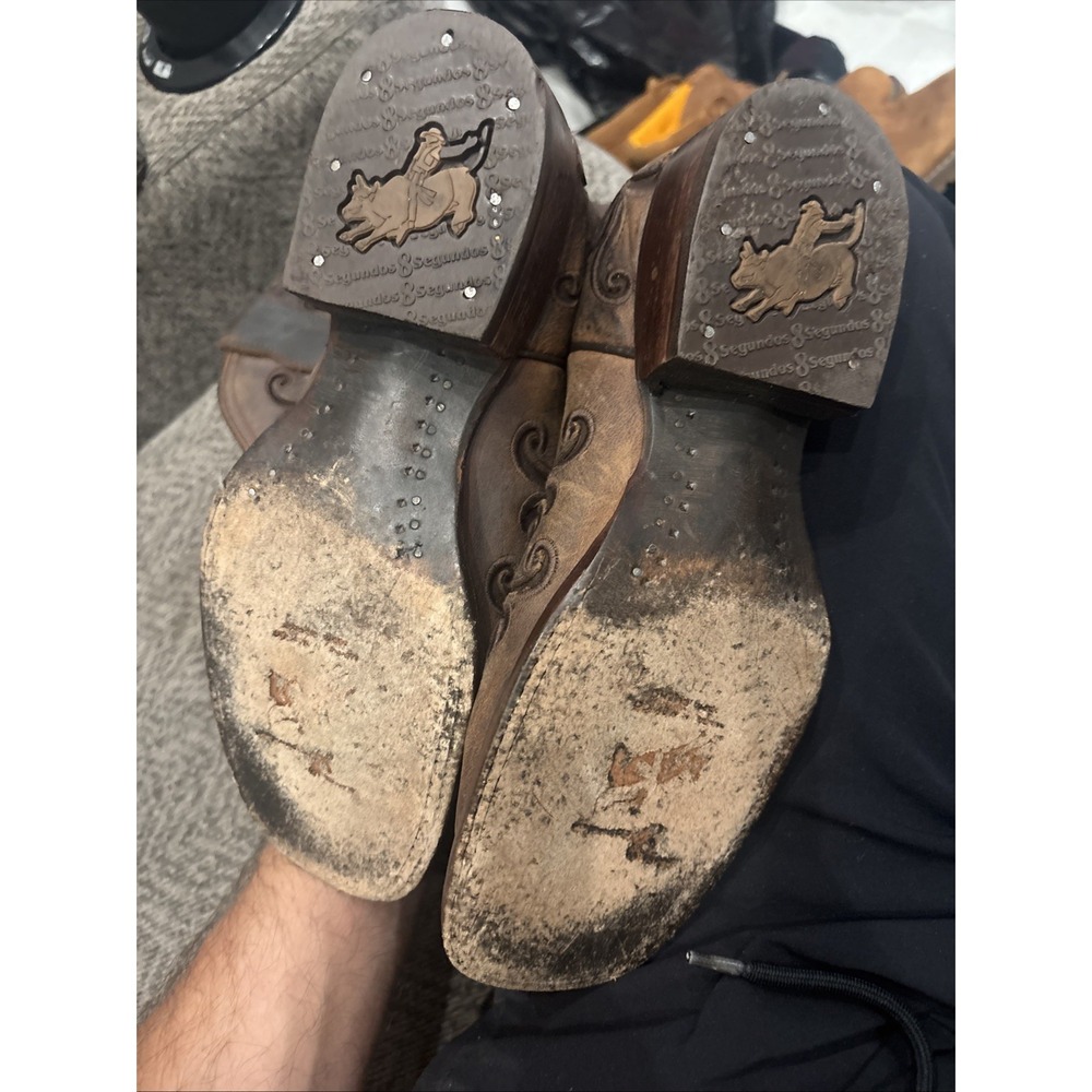 8 Segundos Cowboy Boots Size 8 - Picture 6 of 6